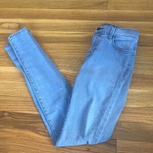 J Brand Women’s Grey Super Skinny Jeans Size 25